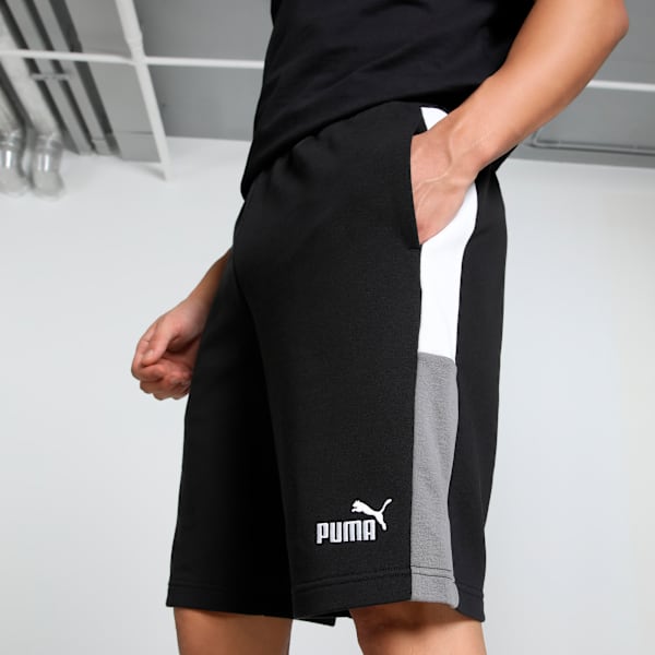 Colorblock Men's 10" Shorts, PUMA Black, extralarge-IND